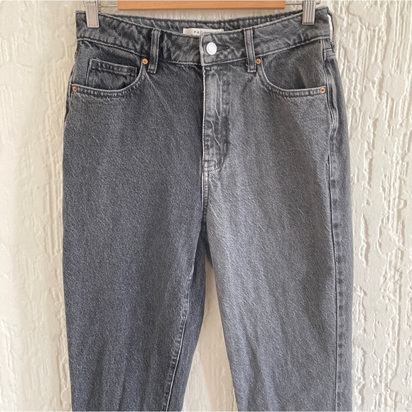 PacSun High Waisted Two Tone Mom Jeans Black and Gray Size 26 - Picture 3 of 12
